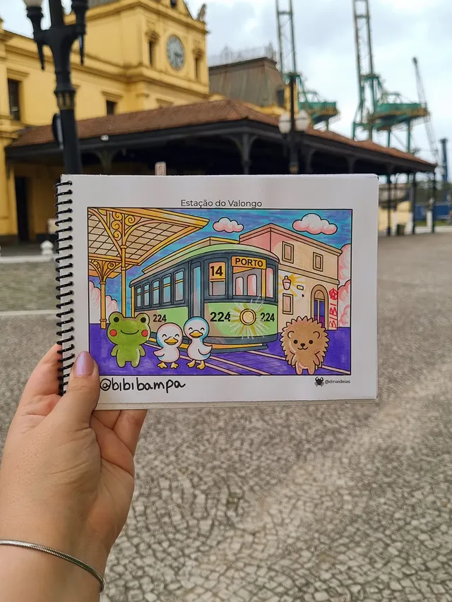 Bonde colorido